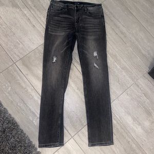 Boys Joes Jeans. Dark gray faded. Ripped style. Size 18.